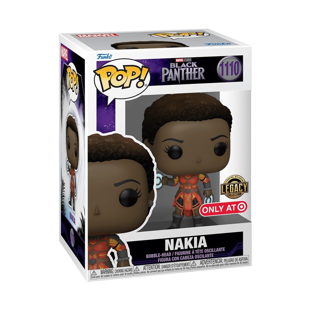 Funko Pop Marvel Nakia Target Exclusive Black Panther Legacy 1110 Vinyl Figure